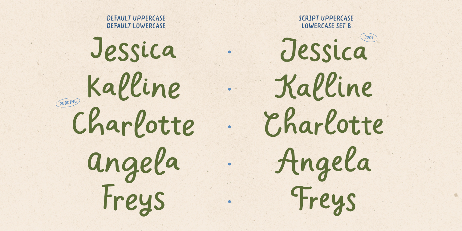 Charliney Font Poster #1