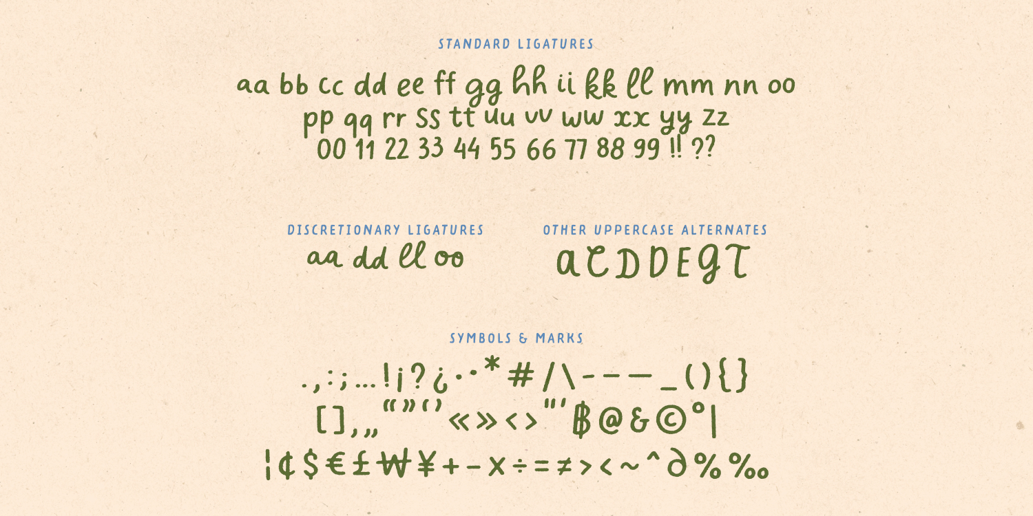 Charliney Font Poster #1