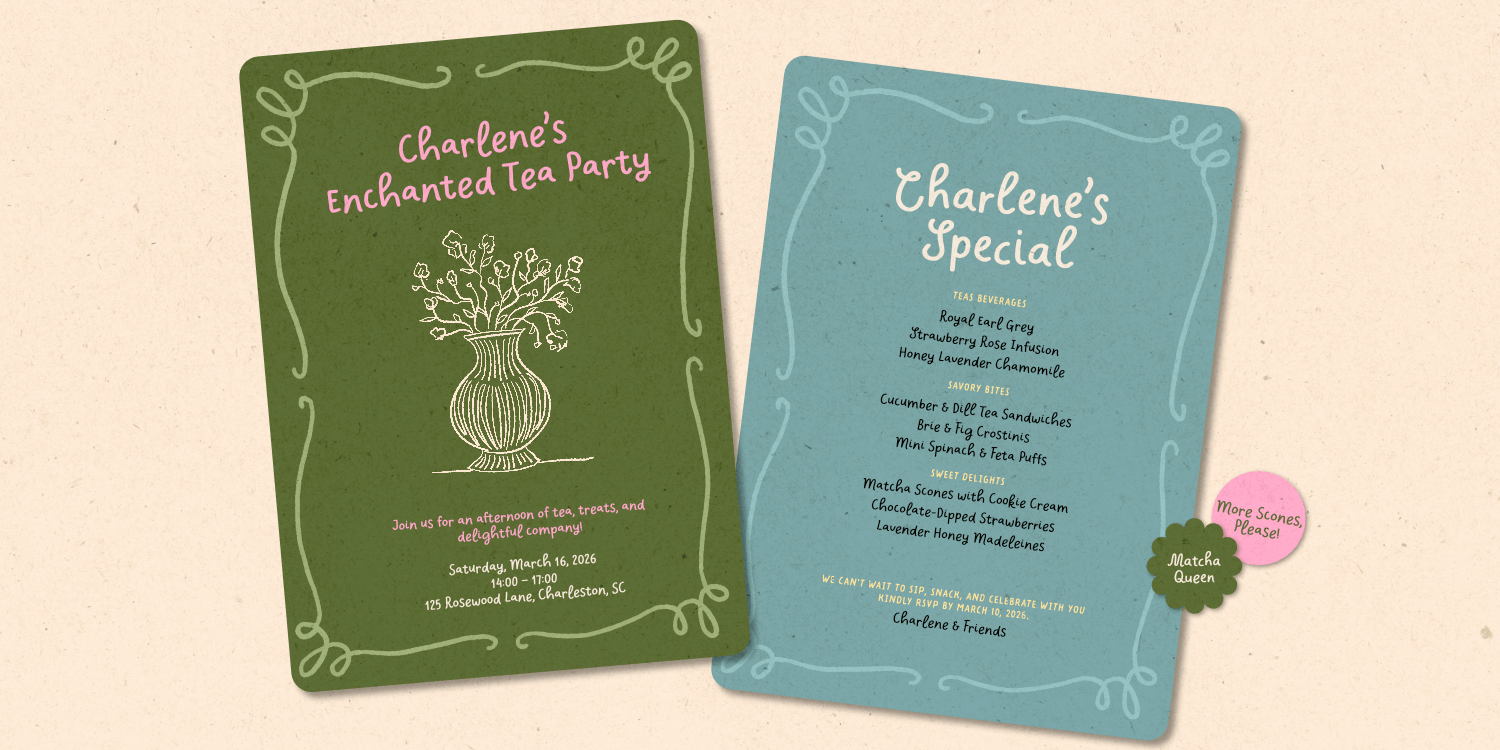 Charliney Font Poster #1