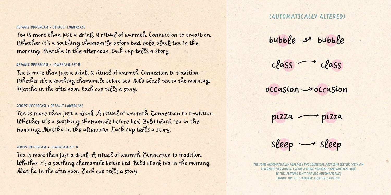 Charliney Font Poster #1