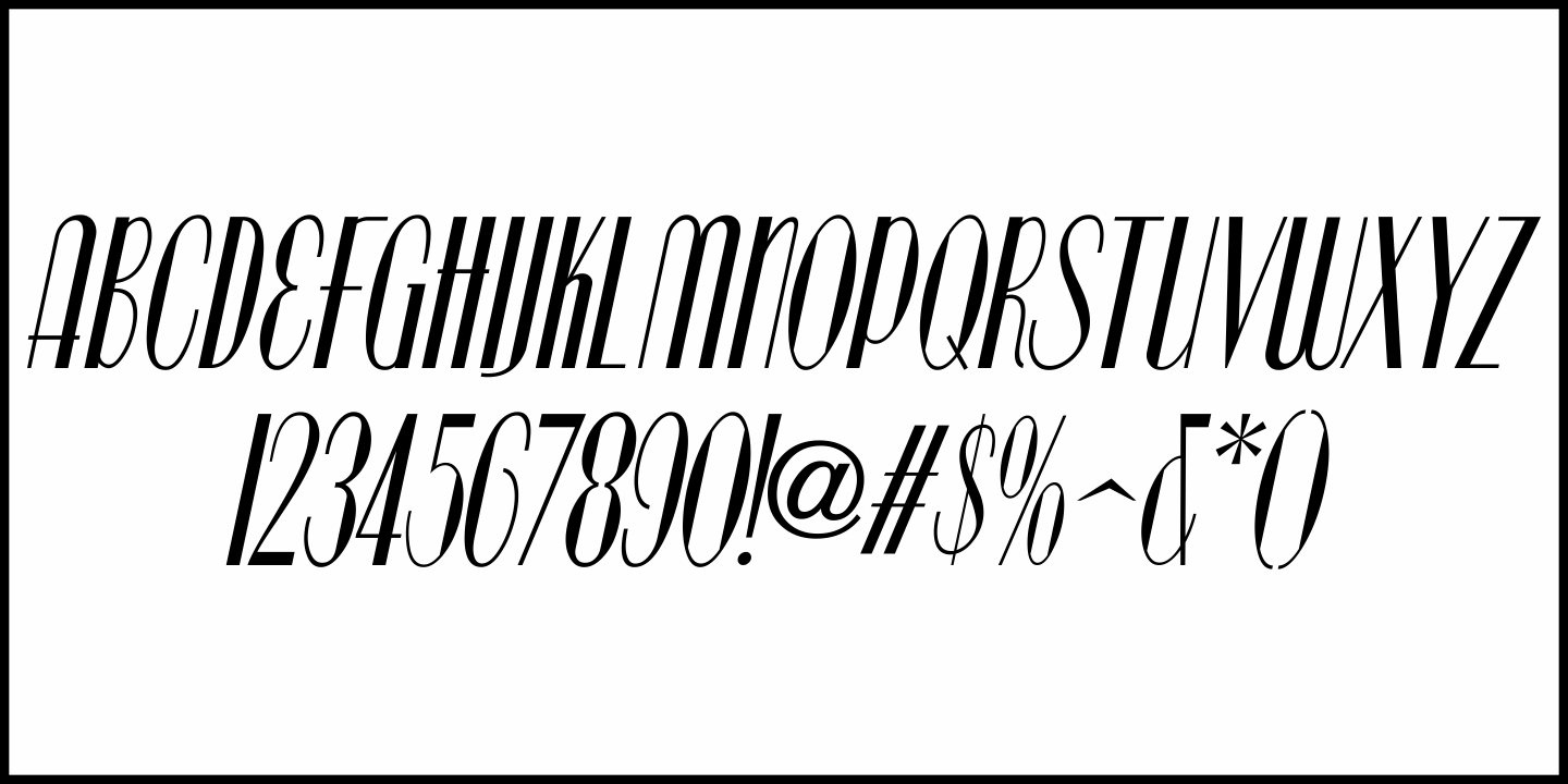 Tourist Postcard Font Poster #5