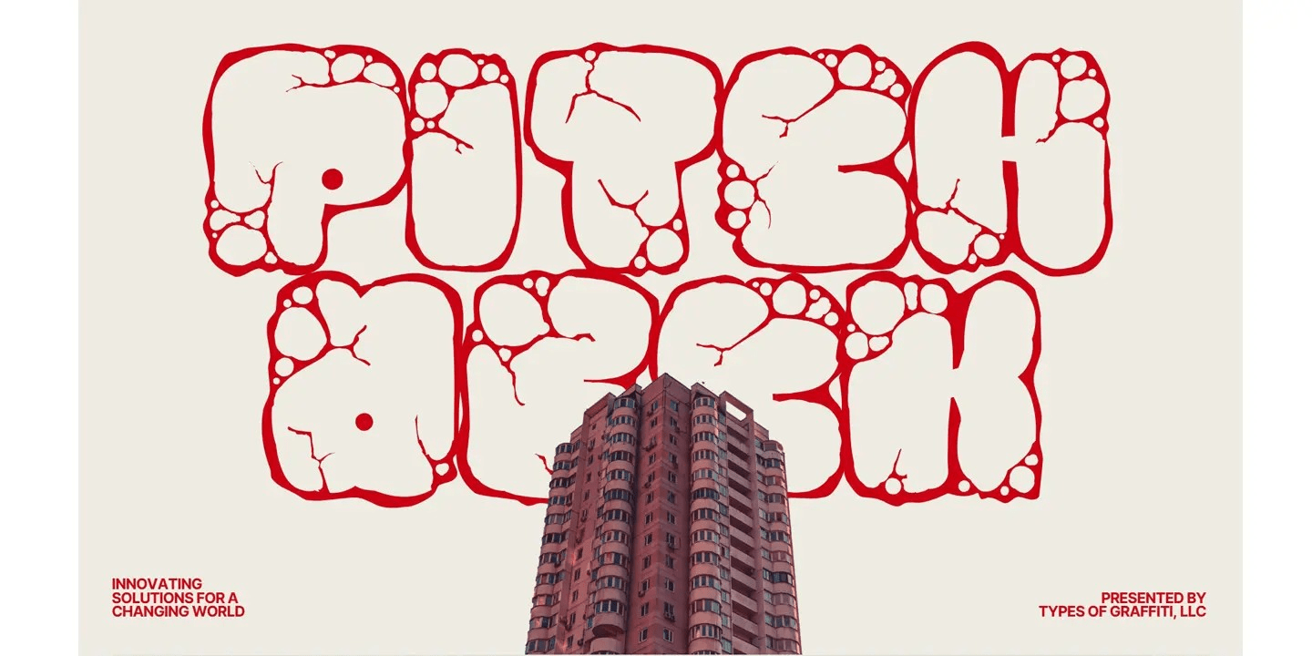 Mawns Rock® Font Family - Poster #4