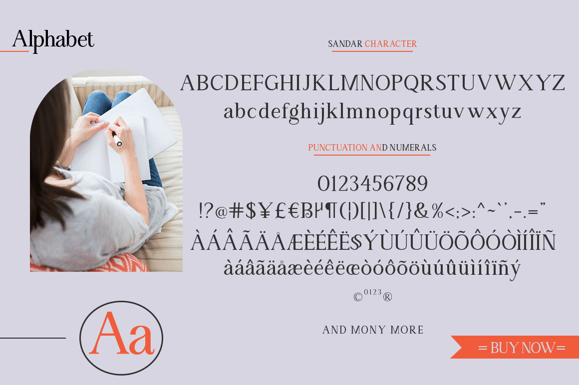Angilena Font Poster #1