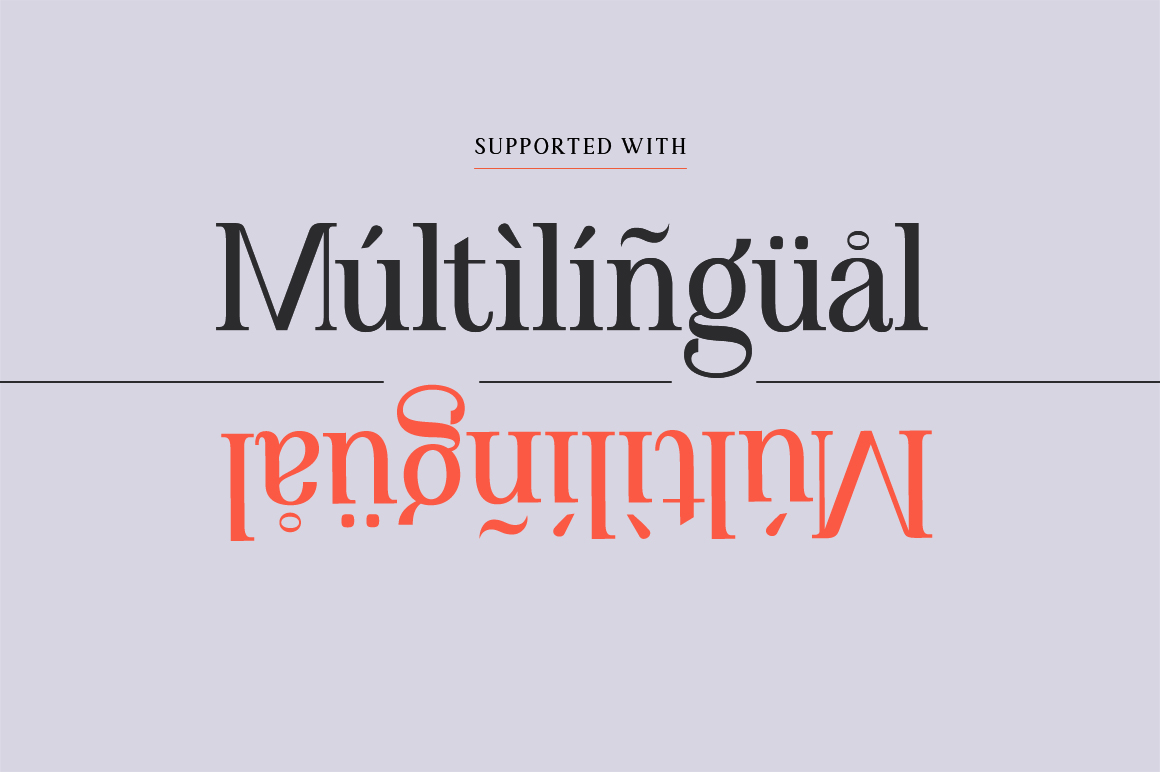 Angilena Font Poster #1