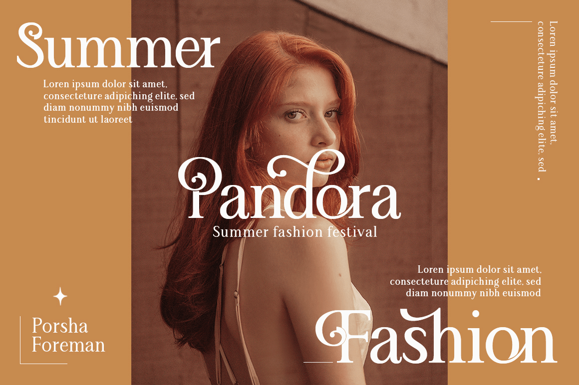 Angilena Font Poster #1