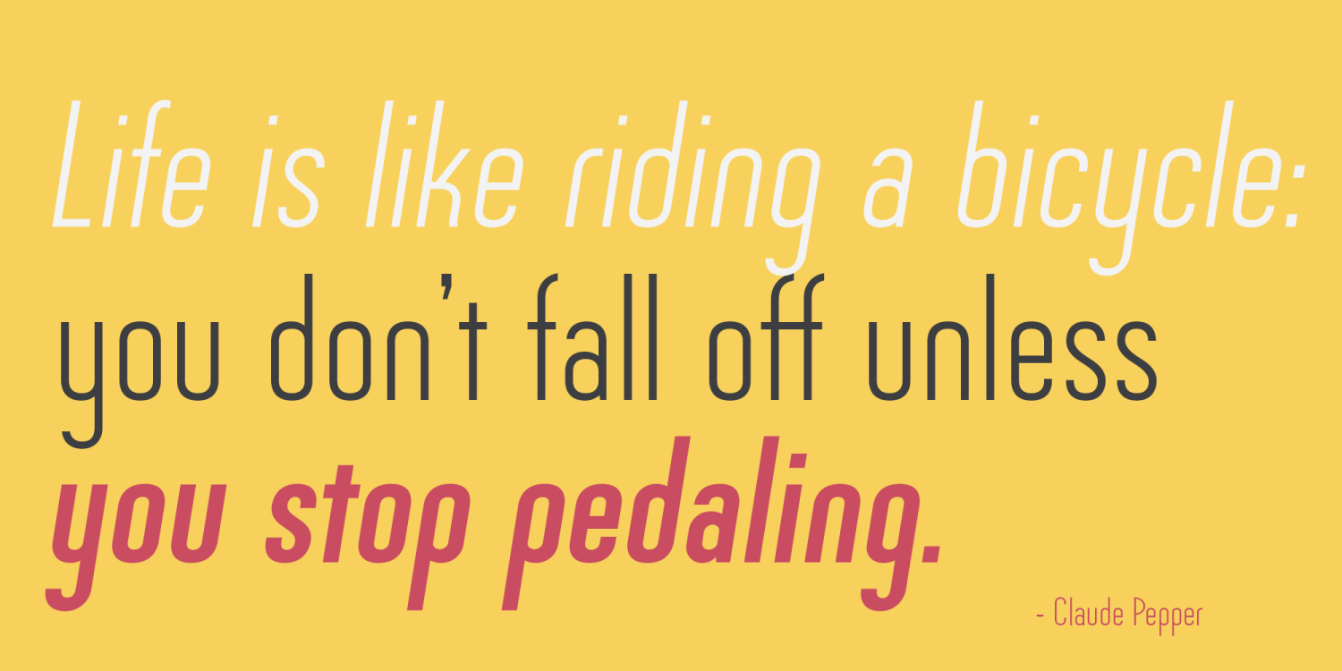Bicicleta Font Poster #1