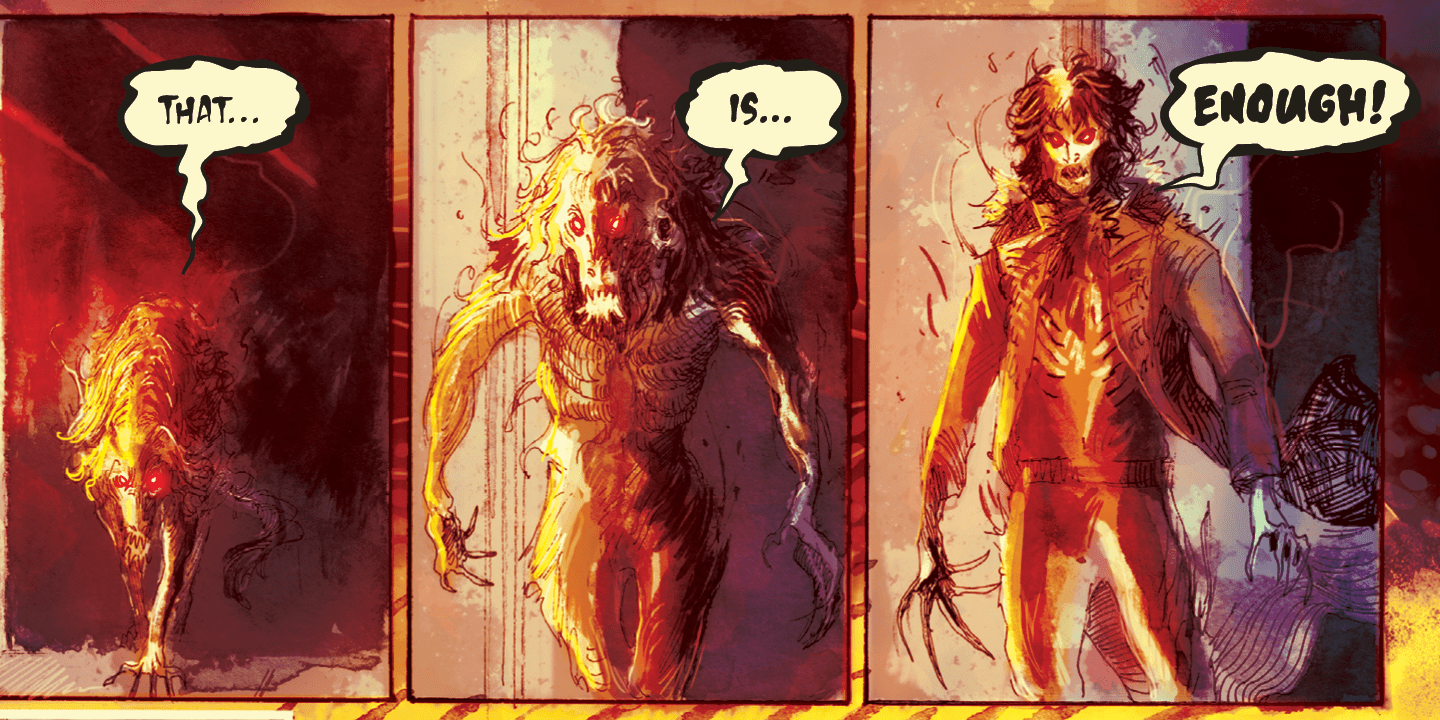 Blood Beast Font Poster #1