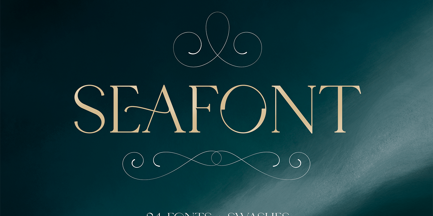 Seafont Font Poster #1