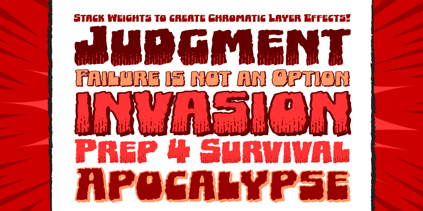 If This Be Doomsday Font Poster #1