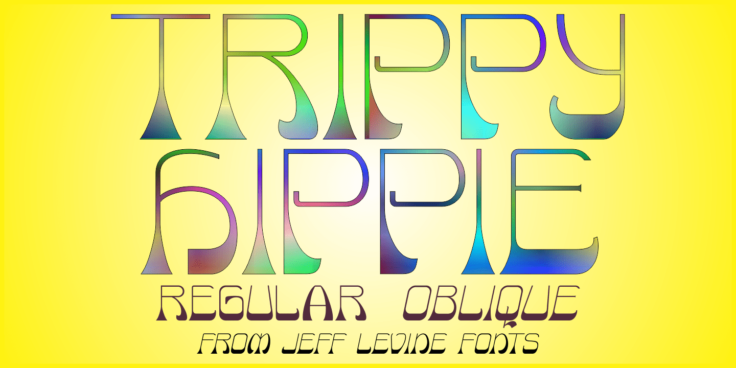 Trippy Hippie Font Family