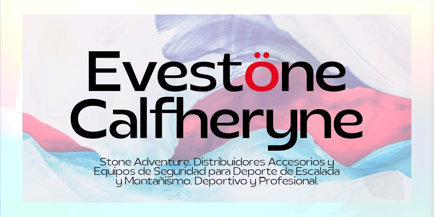 Clostan Realis Font Poster #1