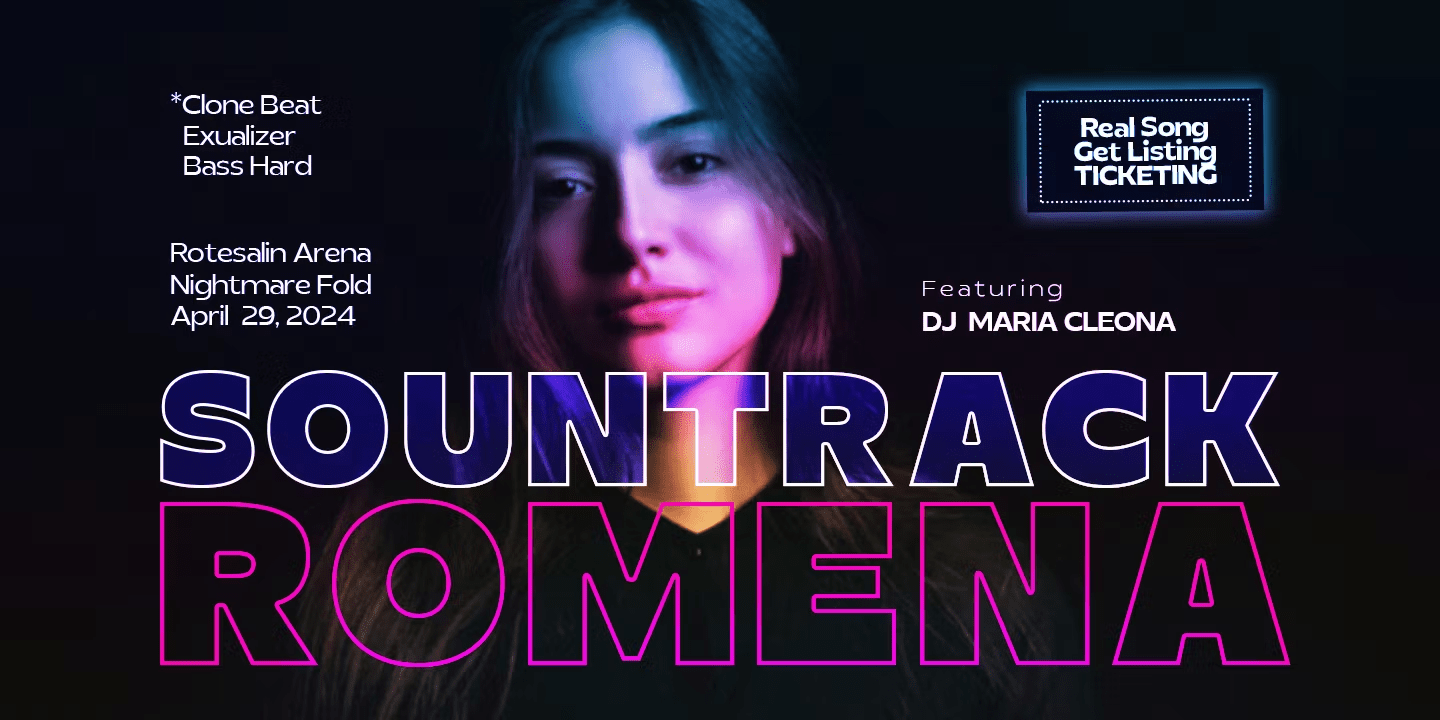 Clostan Realis Font Poster #1