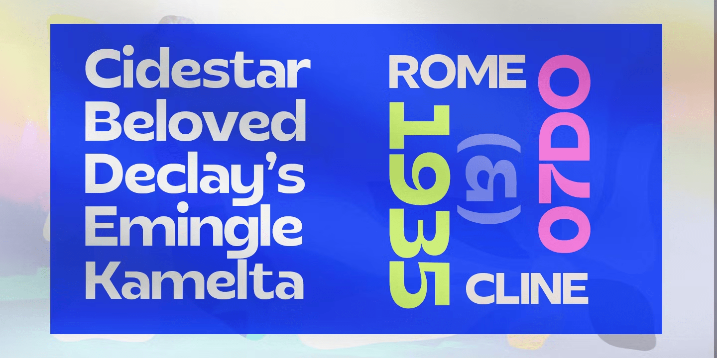 Clostan Realis Font Poster #1