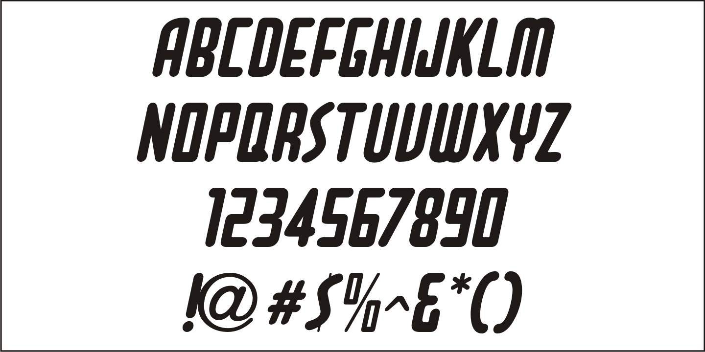 Dip Pen Deco Font Poster #1