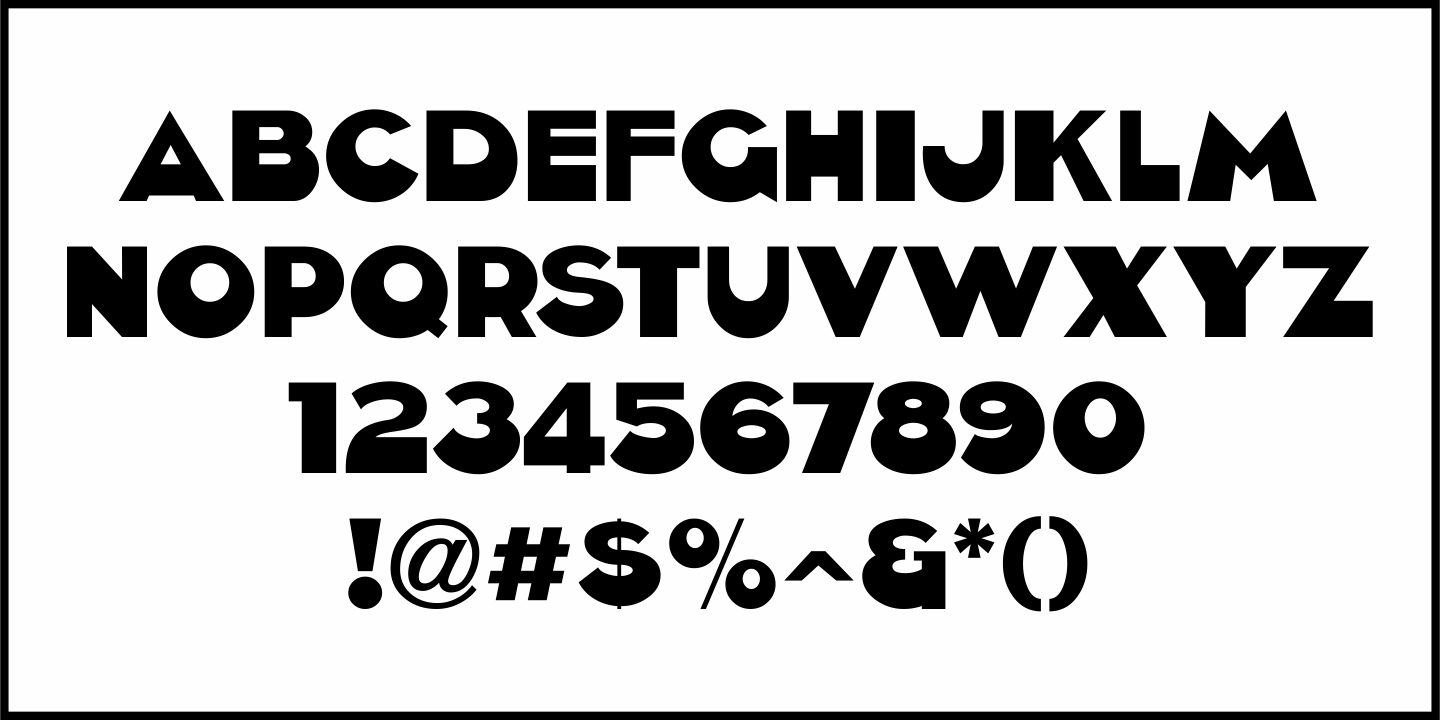 Movie Musical Font Poster #3