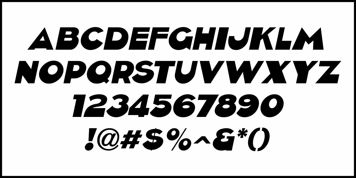 Movie Musical Font Poster #5