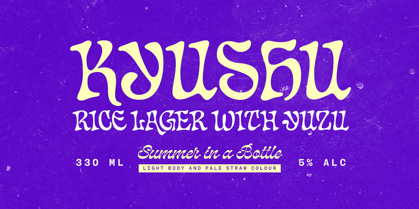 Chat Noir Font Poster #1