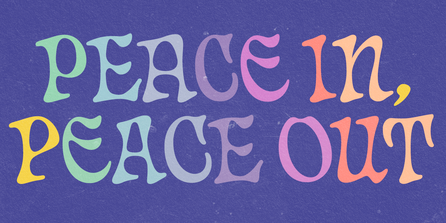 Chat Noir Font Poster #1