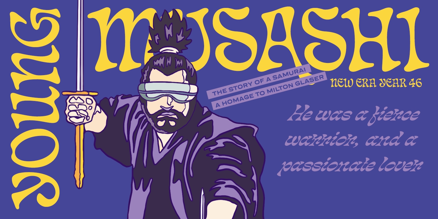 Chat Noir Font Poster #1