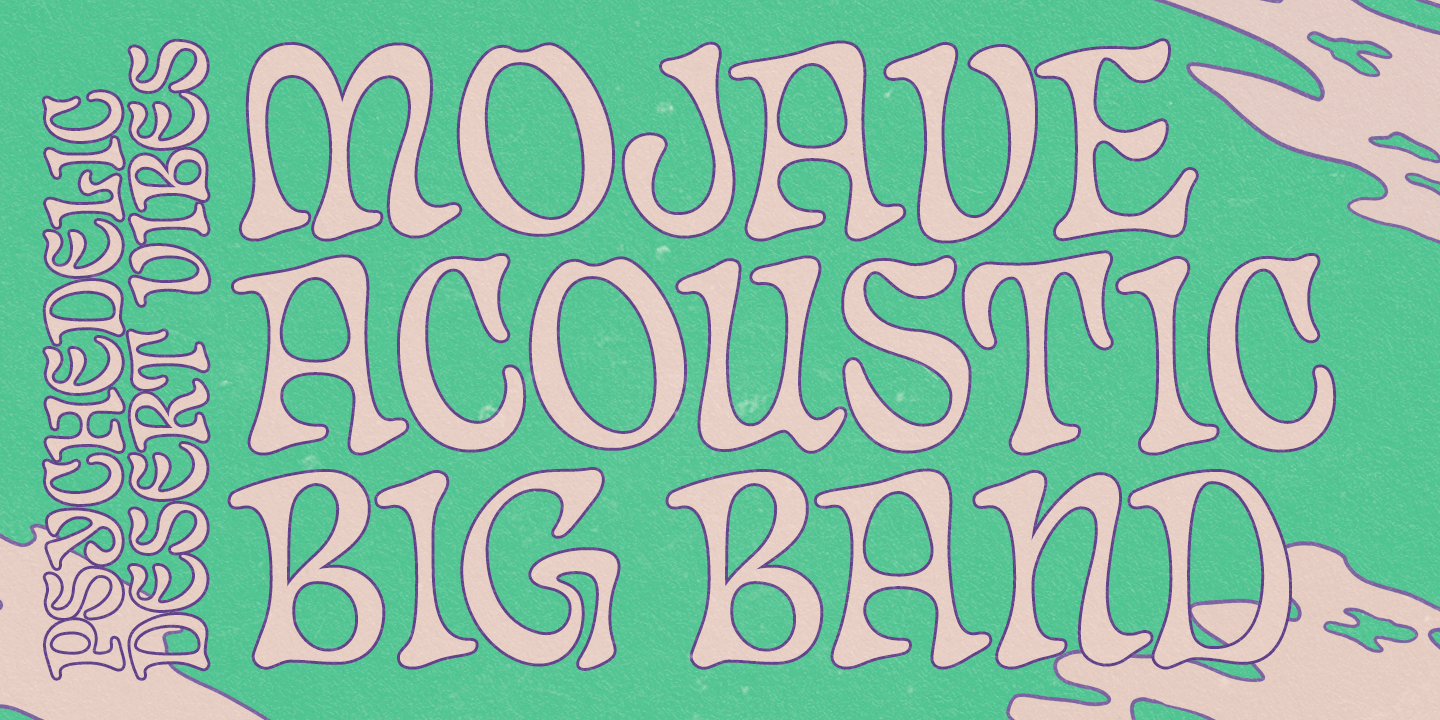 Chat Noir Font Poster #1