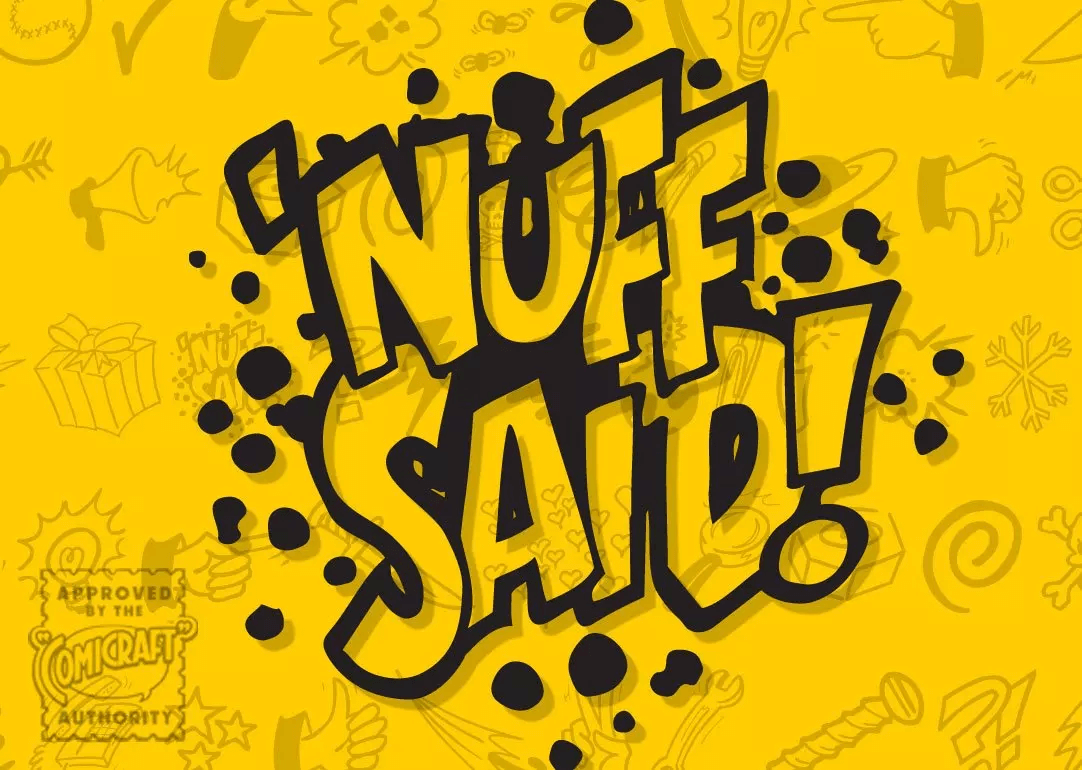 Nuff Said Poster