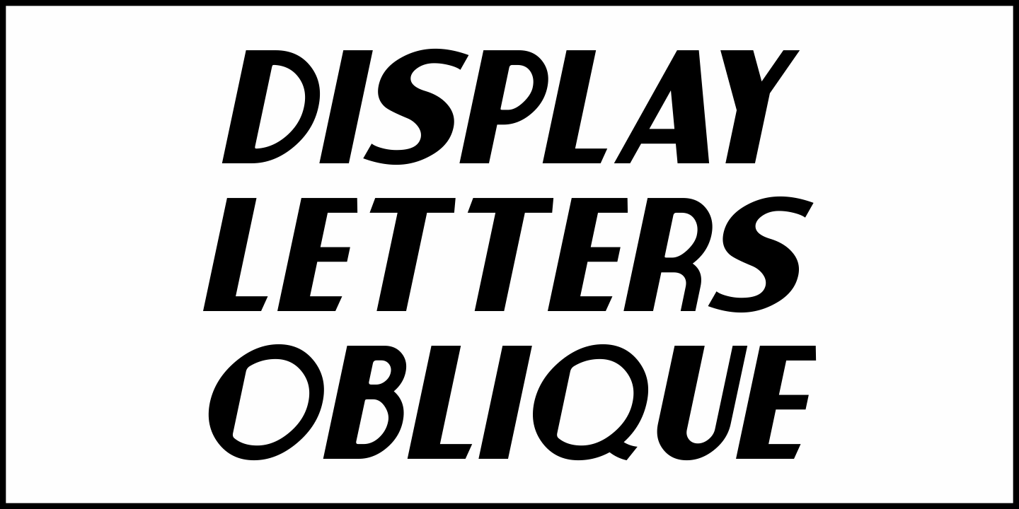 Display Letters JNL Font Poster #4