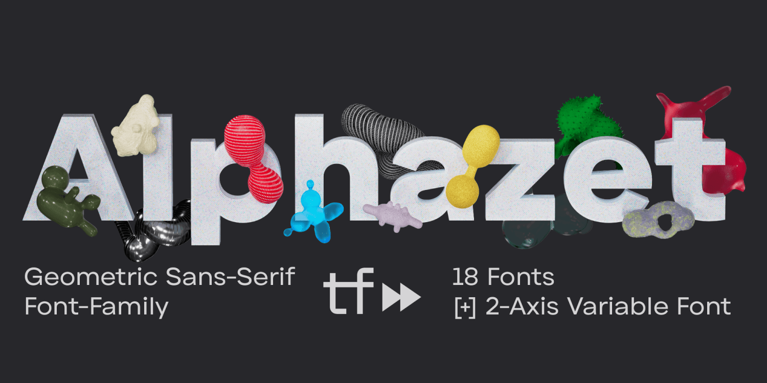 Alphazet Font Family