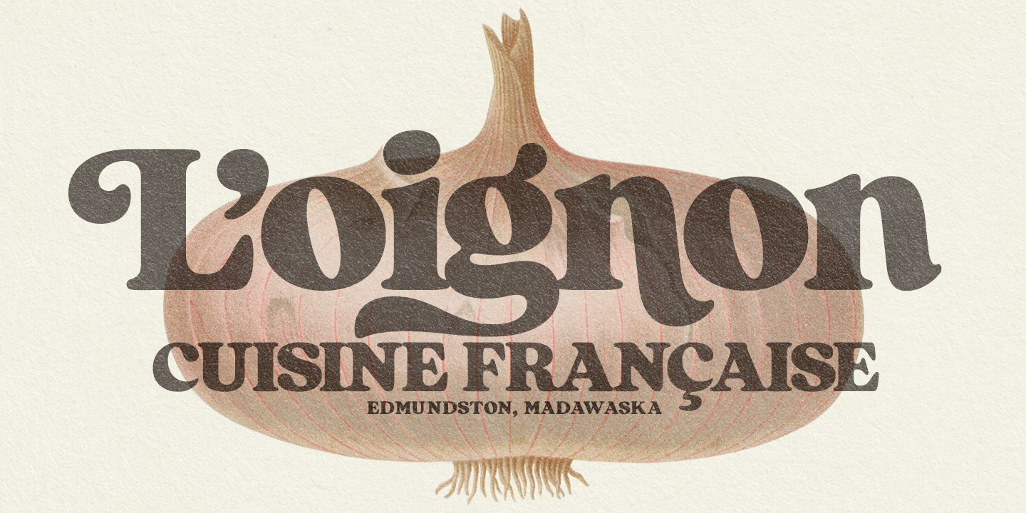 Sunday Club Font Poster #1