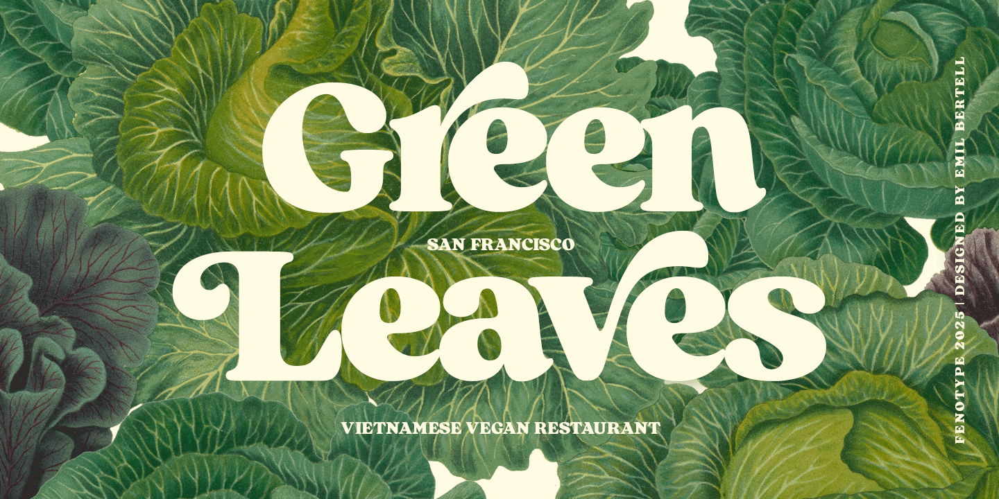 Sunday Club Font Poster #1