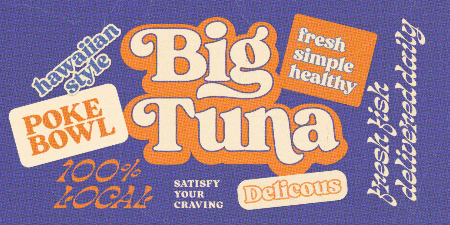 Sunday Club Font Poster #1