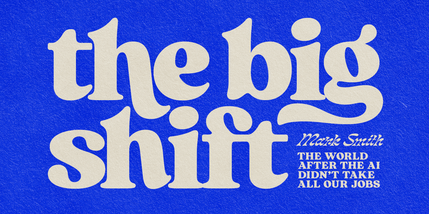 Sunday Club Font Poster #1