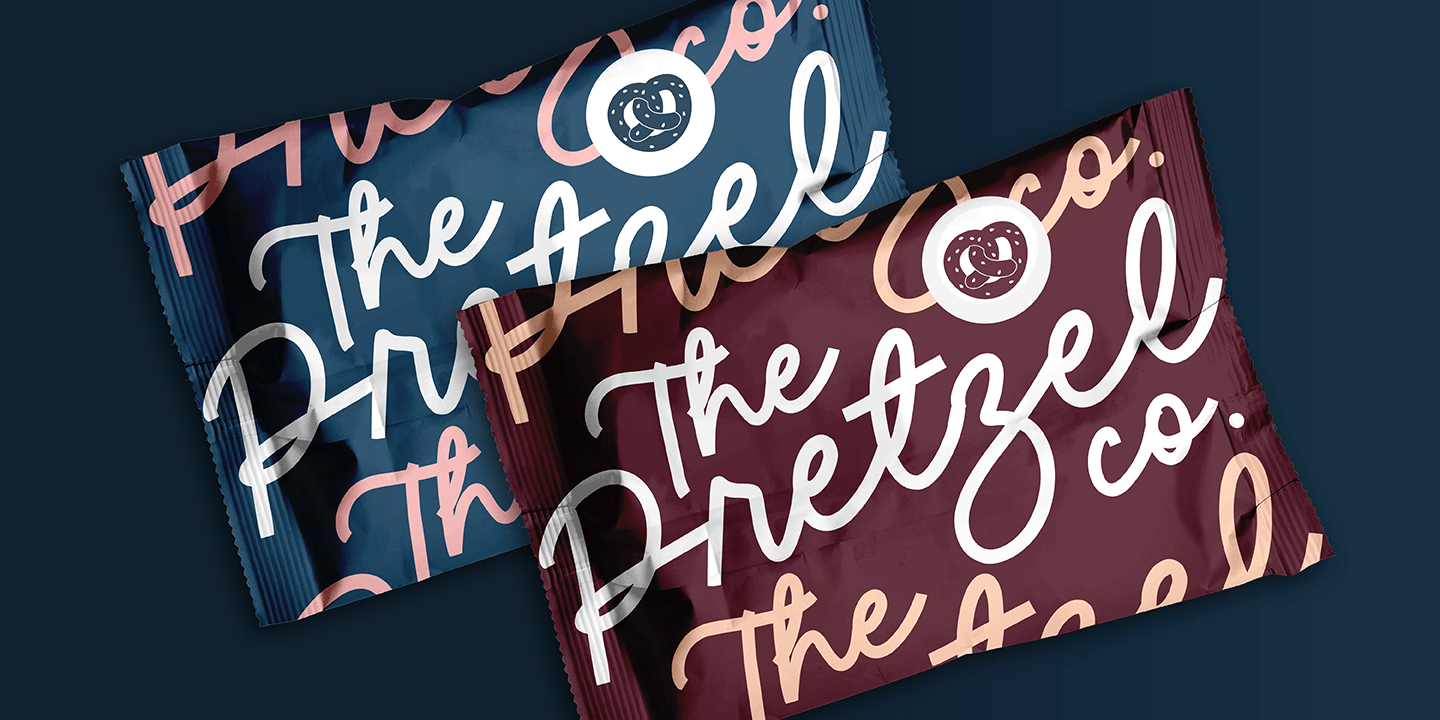 Two Sugars Font Poster #1