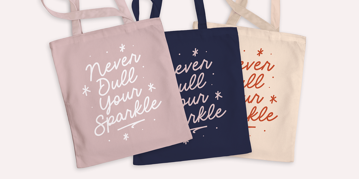 Two Sugars Font Poster #1