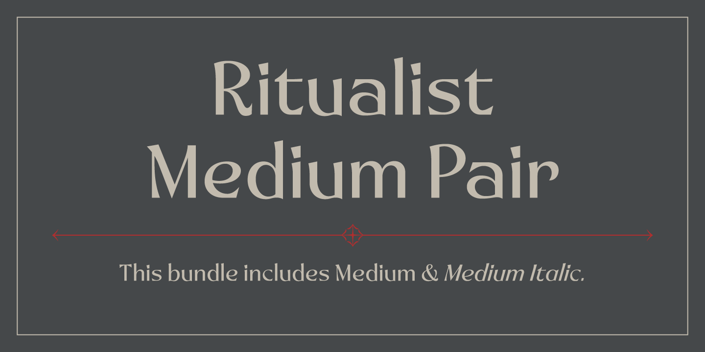 Ritualist Medium Pair Poster