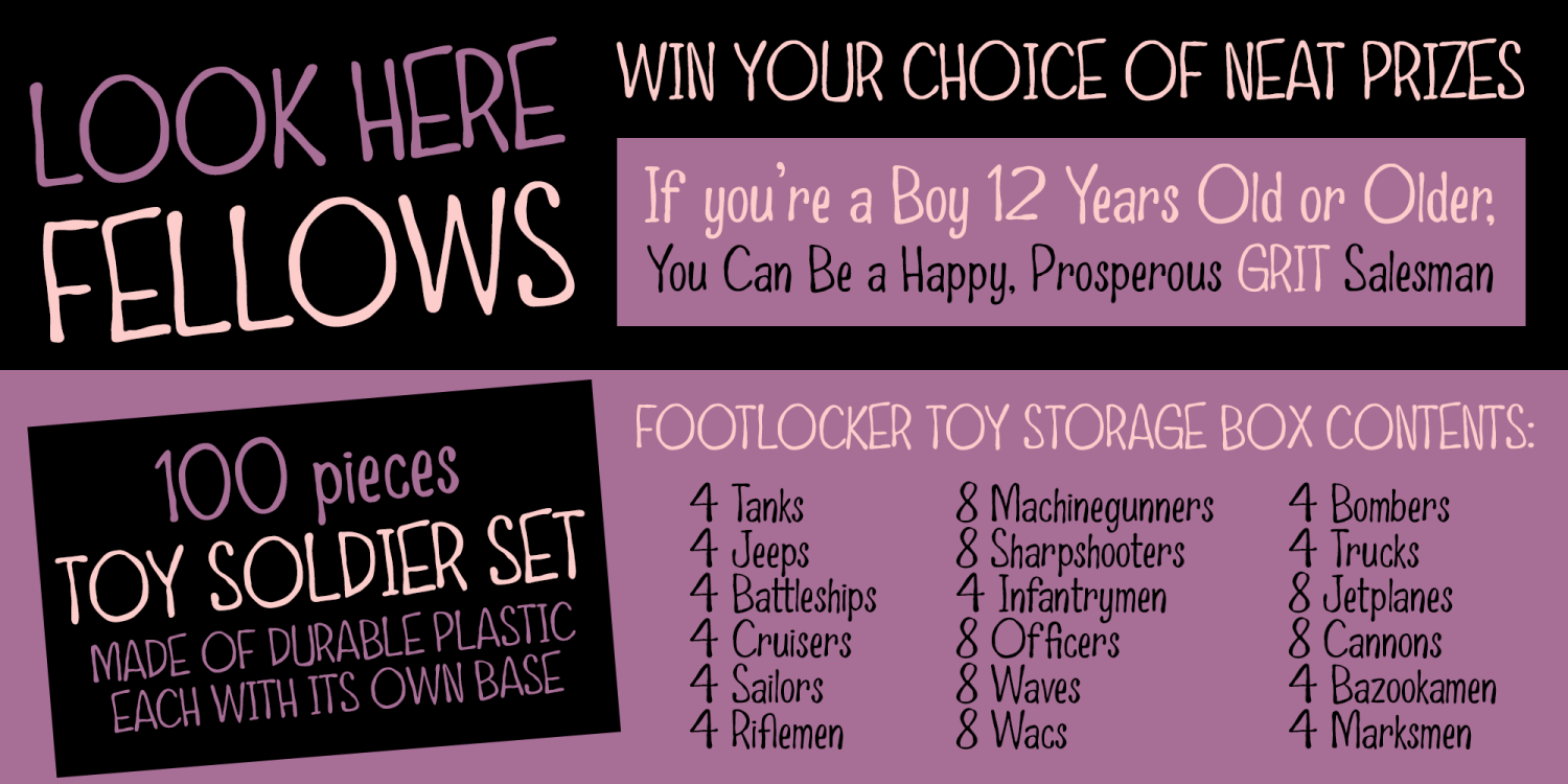 Possum Toes Font Poster #4
