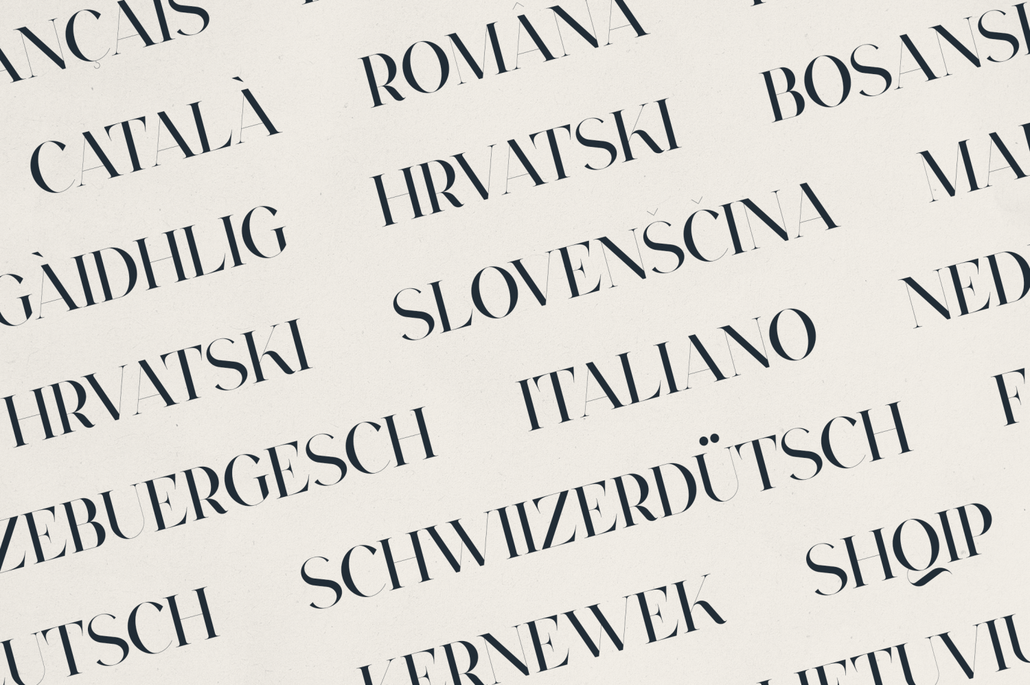 Typorama Font Poster #1