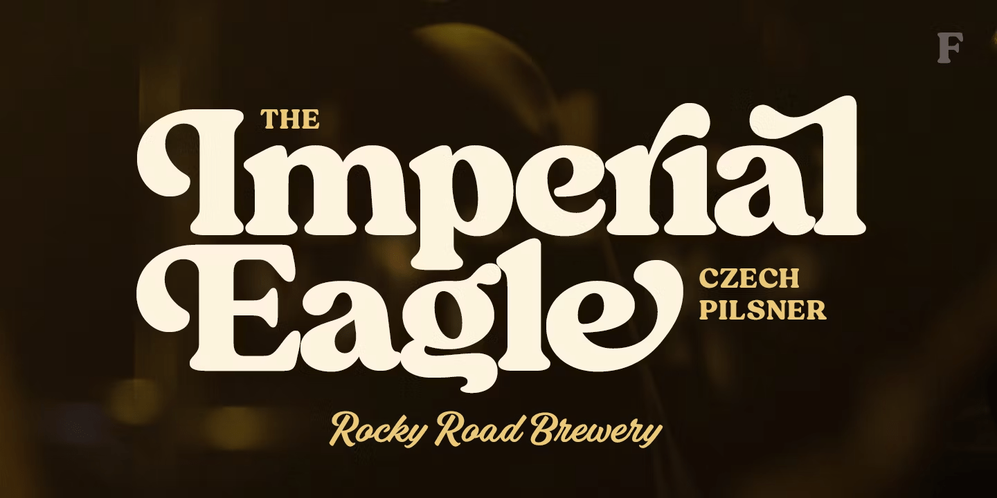 Whiskey Sour Bold Font Poster #1