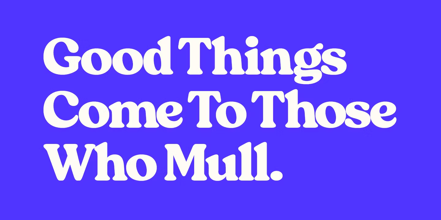 Whiskey Sour Bold Font Poster #1