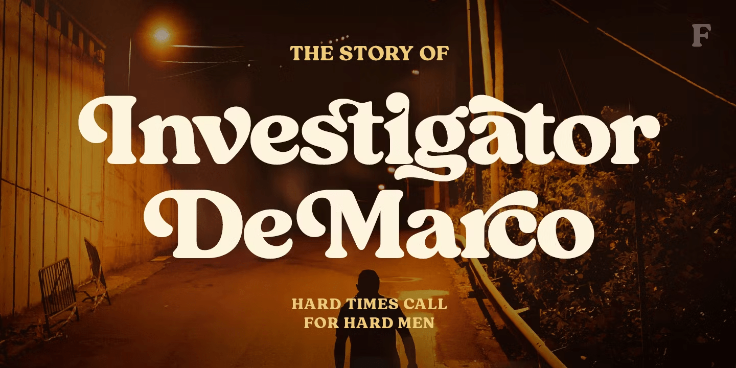 Whiskey Sour Bold Font Poster #1