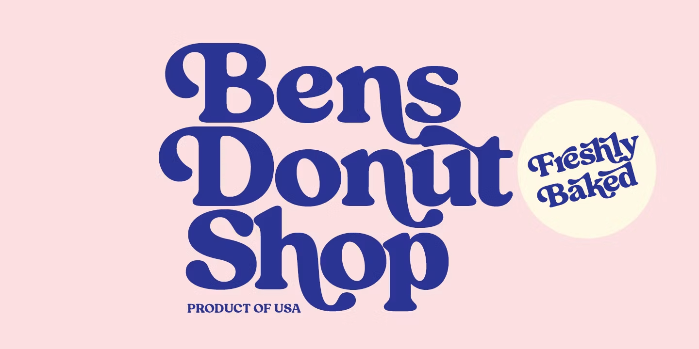 Whiskey Sour Bold Font Poster #1