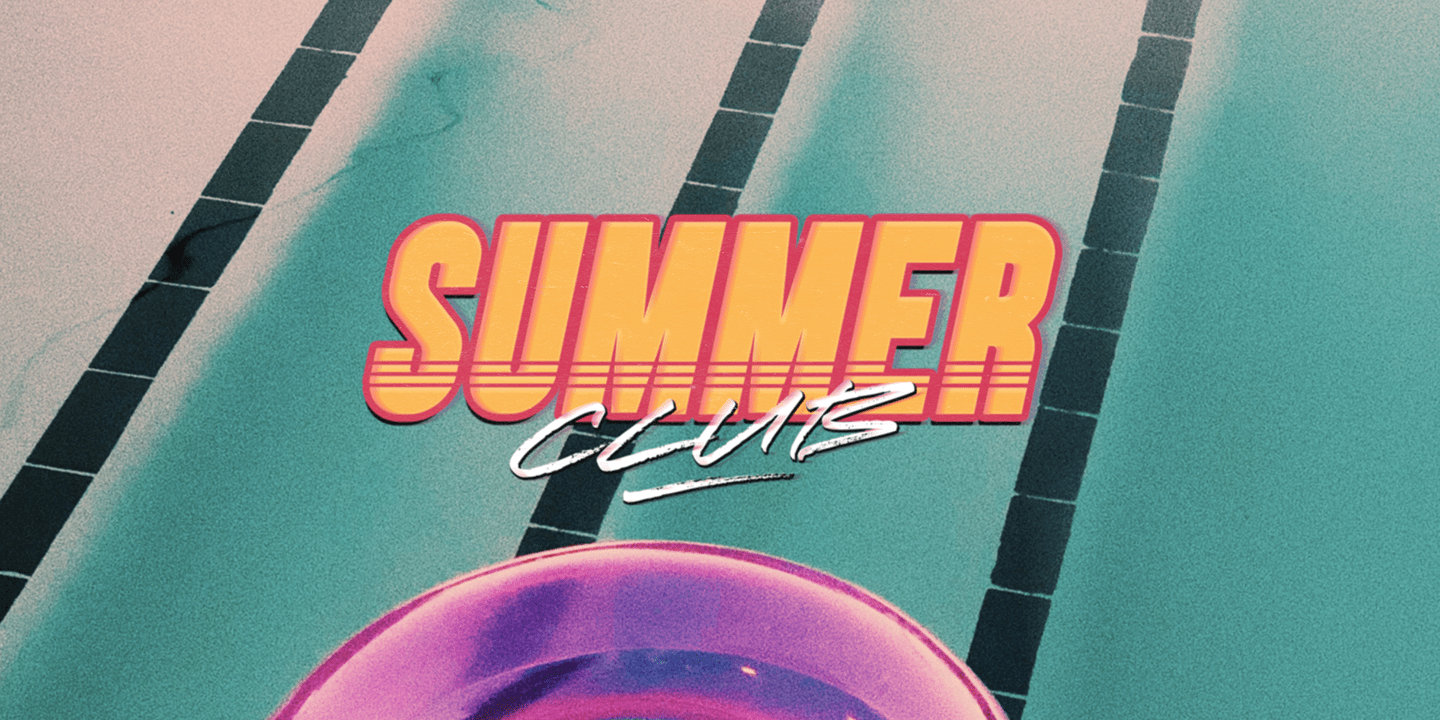 Hot Rush Font Poster #1