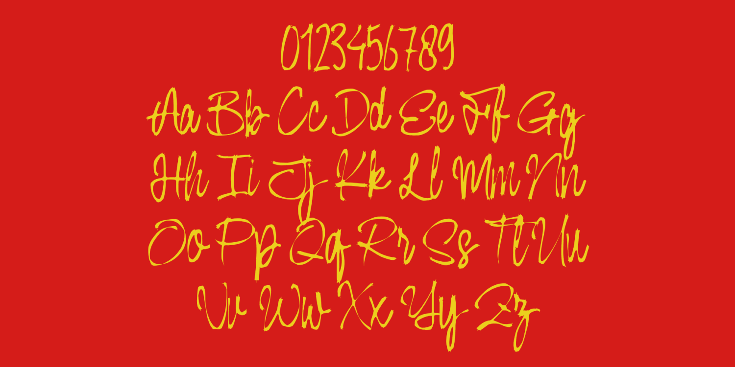 Cadaver Sanctum Font Poster #7