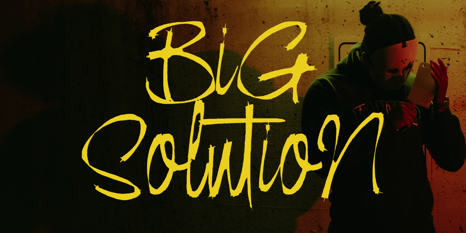 Cadaver Sanctum Font Poster #8