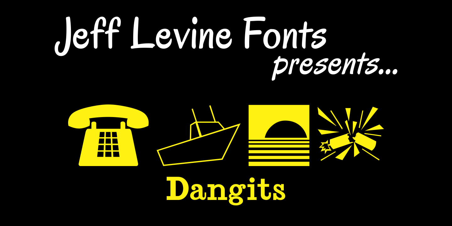 Dangits Font Family