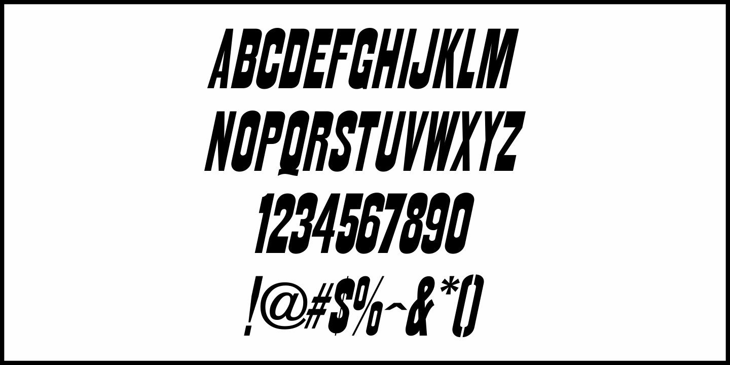 Western Sans Font Poster #5