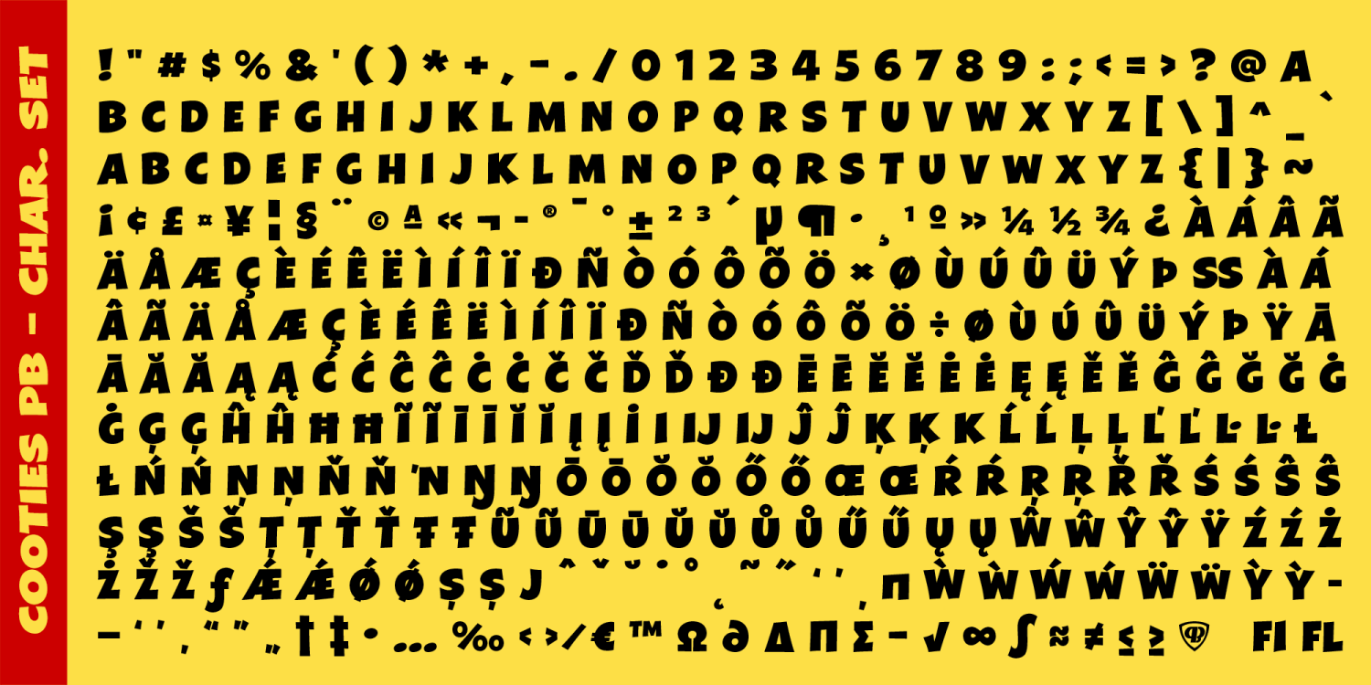 Cooties PB Font Family - Poster #5