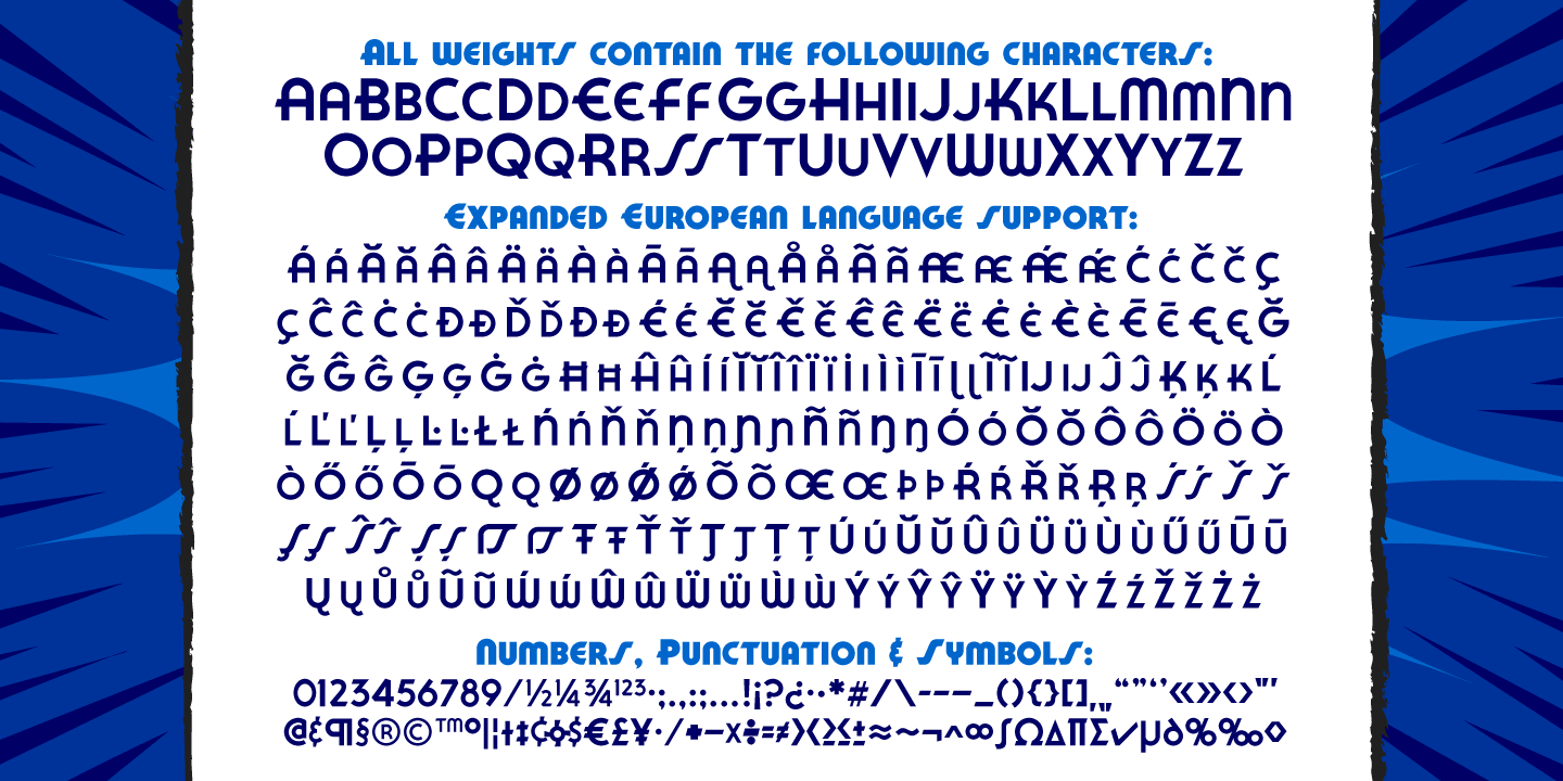 Man of Tomorrow Font Poster #1