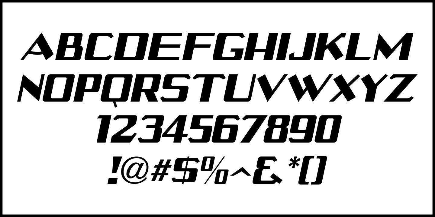 Vintage Poster Font Poster #5