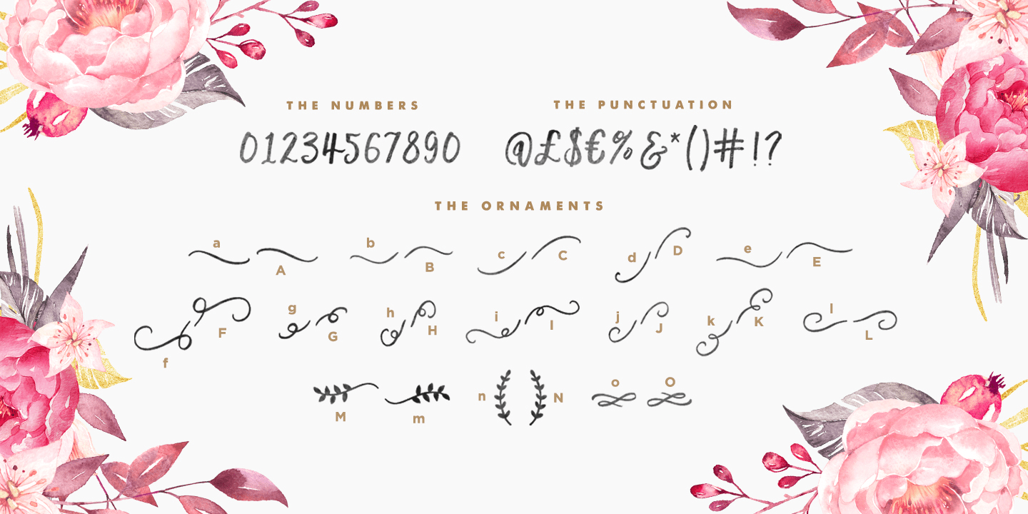 Madina Script Font Poster #1