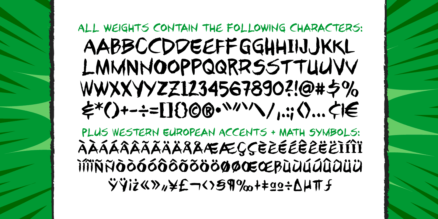 Tim Sale Brush Font Poster #1